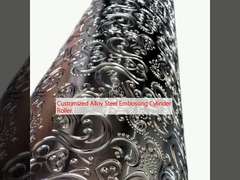 Zestaw stali stopowej wymocowane cylindrowe rolki